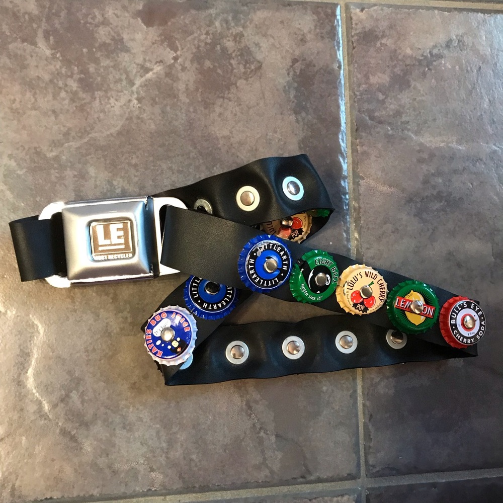 Little Earth Bottle Cap Belt